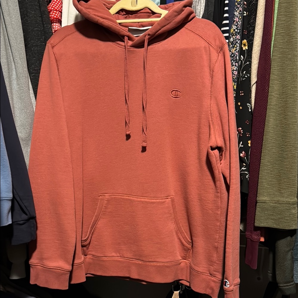 Champion Orange Sweater Relaxed Fit
